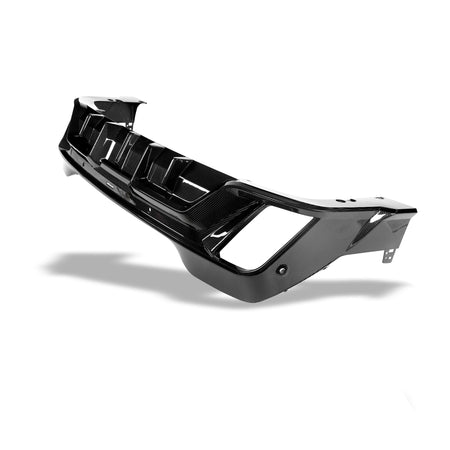 RevozPort BMW X6 G06 carbon fibre rear diffuser detail