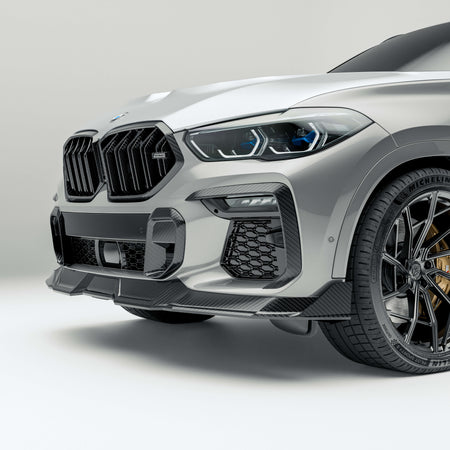 RevozPort BMW X6 G06 Pre-LCI carbon fibre front canards
