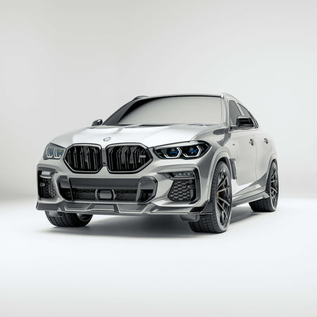 RevozPort BMW X6 G06 carbon fibre front lip