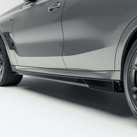 RevozPort BMW X6 G06 Pre-LCI carbon fibre side skirts