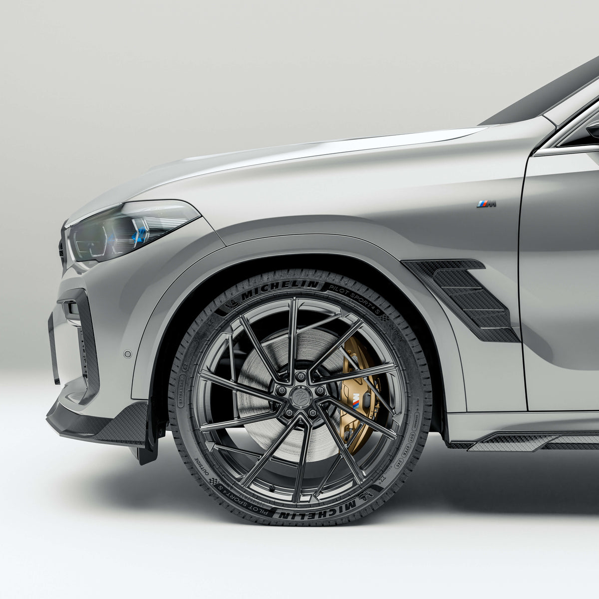RevozPort BMW X6 G06 Pre-LCI carbon fibre side fender vents