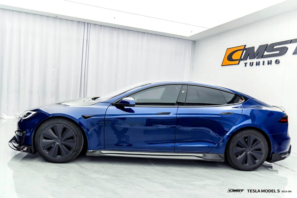 CMST - TESLA MODEL S 3RD GEN CARBON FIBRE SIDE SKIRTS