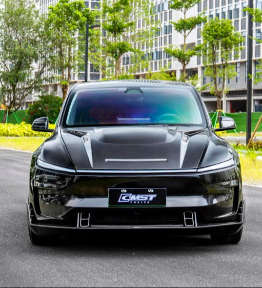 CMST - TESLA MODEL Y JUNIPER 2025+ CARBON FIBER / FRP V2 HOOD BONNET