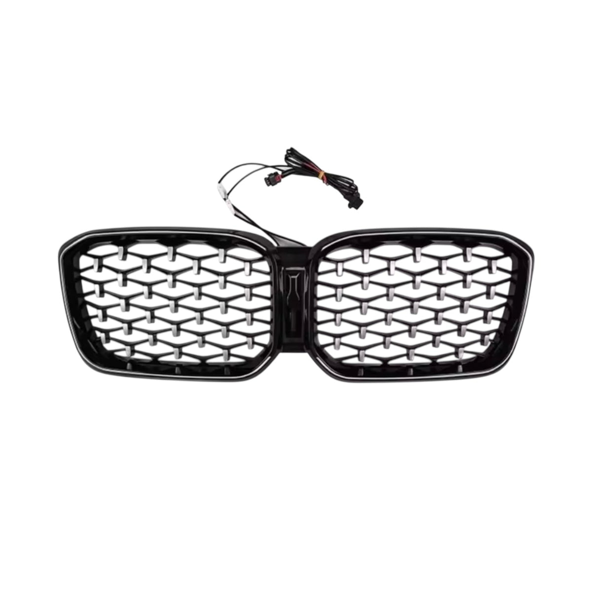 BMW X3 X4 LED kidney grille - double line style