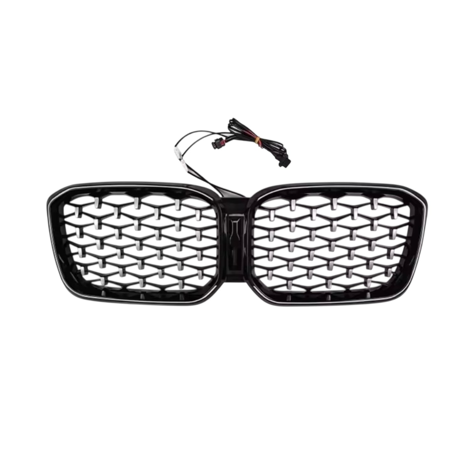 BMW X3 X4 LED kidney grille - double line style