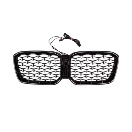 BMW X3 X4 LED kidney grille - double line style