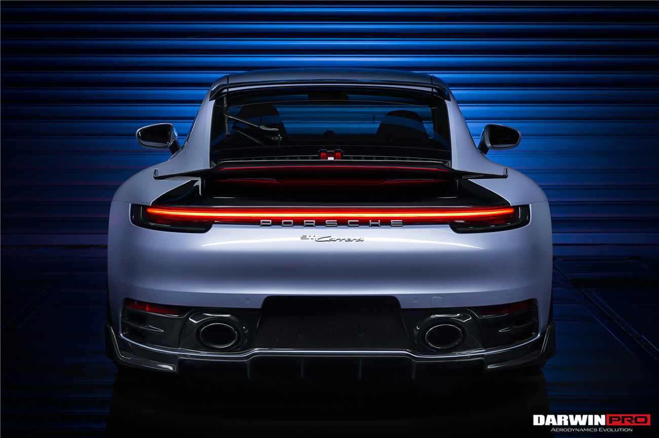 DARWINPRO - PORSCHE 911 992 CARRERA S/4/4S/TARGA/CABRIOLET BKSS STYLE REAR DIFFUSER - Aero Carbon UK