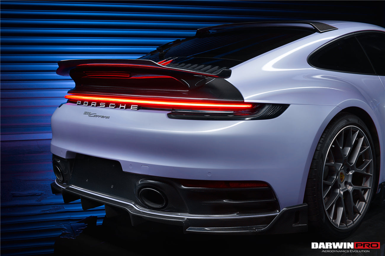 DARWINPRO - PORSCHE 911 992 CARRERA S/4/4S/TARGA/CABRIOLET BKSS STYLE REAR DIFFUSER - Aero Carbon UK