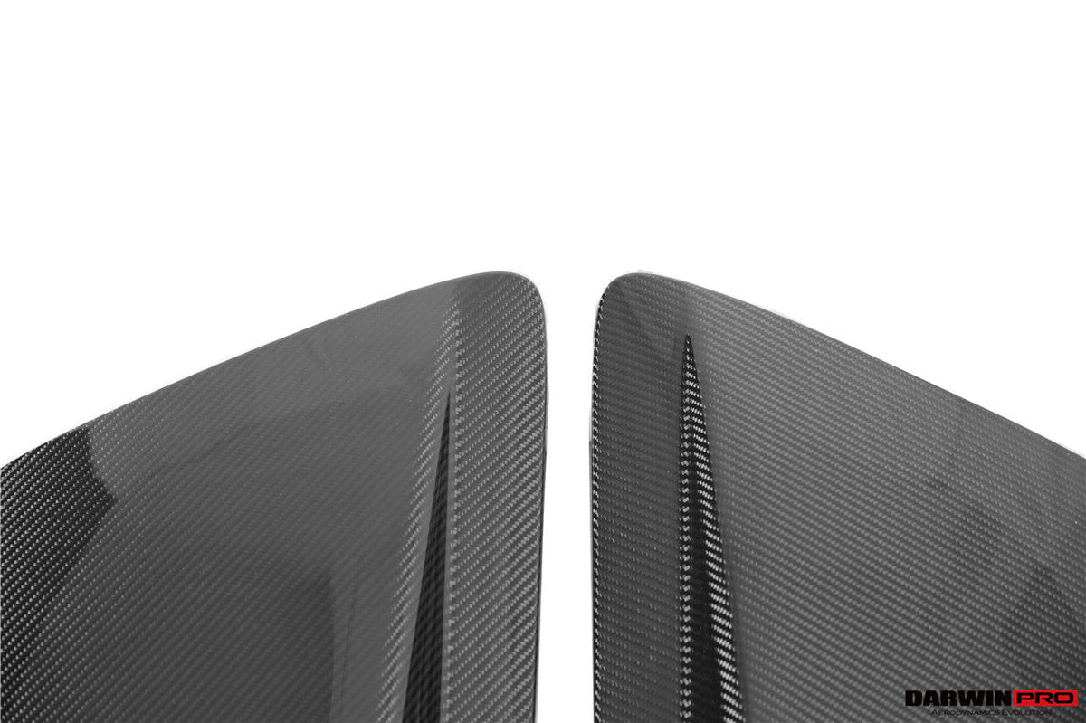 DarwinPro Audi R8 GT4 style carbon fibre side blades