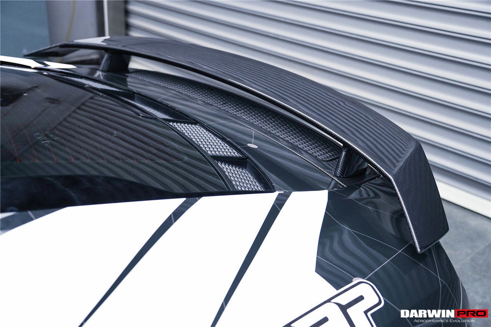 DarwinPro Audi R8 GT style carbon fibre trunk wing