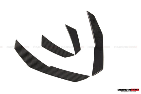 DarwinPro Audi R8 dry carbon fibre front canards