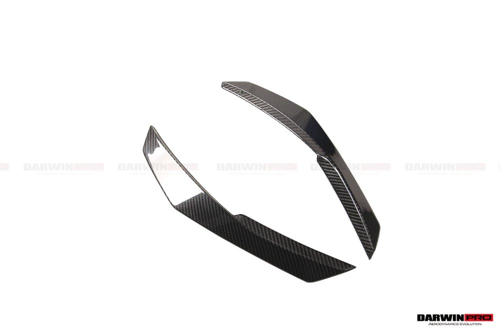 DarwinPro Audi R8 dry carbon fibre front canards