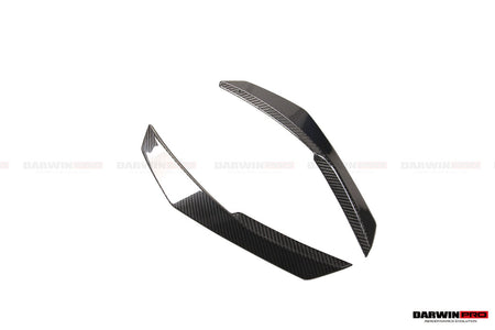 DarwinPro Audi R8 dry carbon fibre front canards