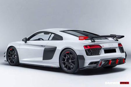 DarwinPro Audi R8 GT4 style carbon fibre side blades