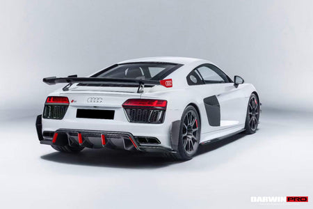 DarwinPro Audi R8 GT4 style carbon fibre side blades
