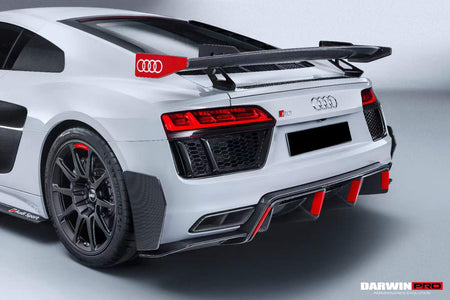 DarwinPro Audi R8 carbon fibre trunk wing