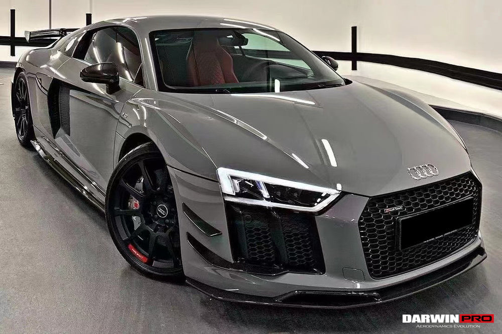 DarwinPro Audi R8 Performance Parts style dry carbon fibre side skirts