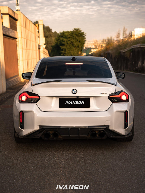 IVANSON - BMW M2 G87 / 2 SERIES G42 DRY CARBON FIBRE BOOT SPOILER