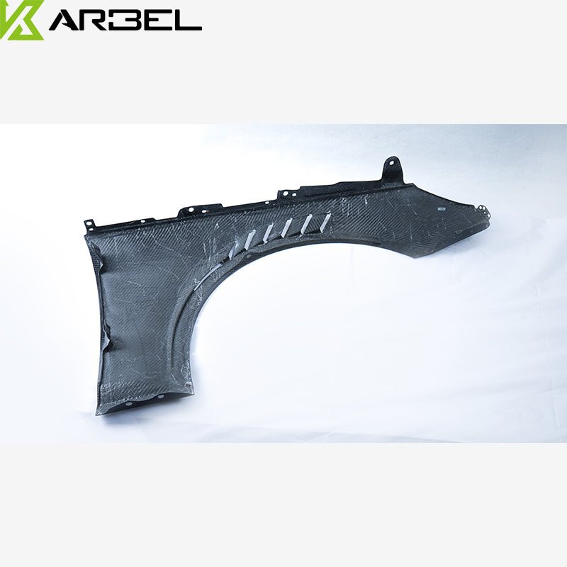 KARBEL - AUDI A4 / S4 CARBON FIBRE FENDERS / FRONT WINGS