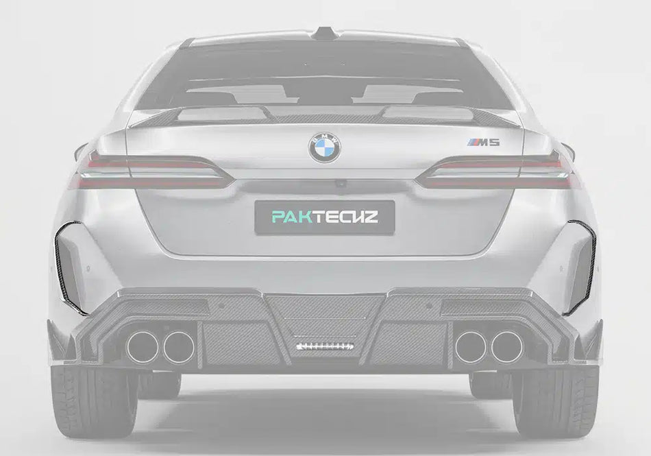 PAKTECHZ - BMW M5 G90 DRY CARBON FIBER REAR CANARDS
