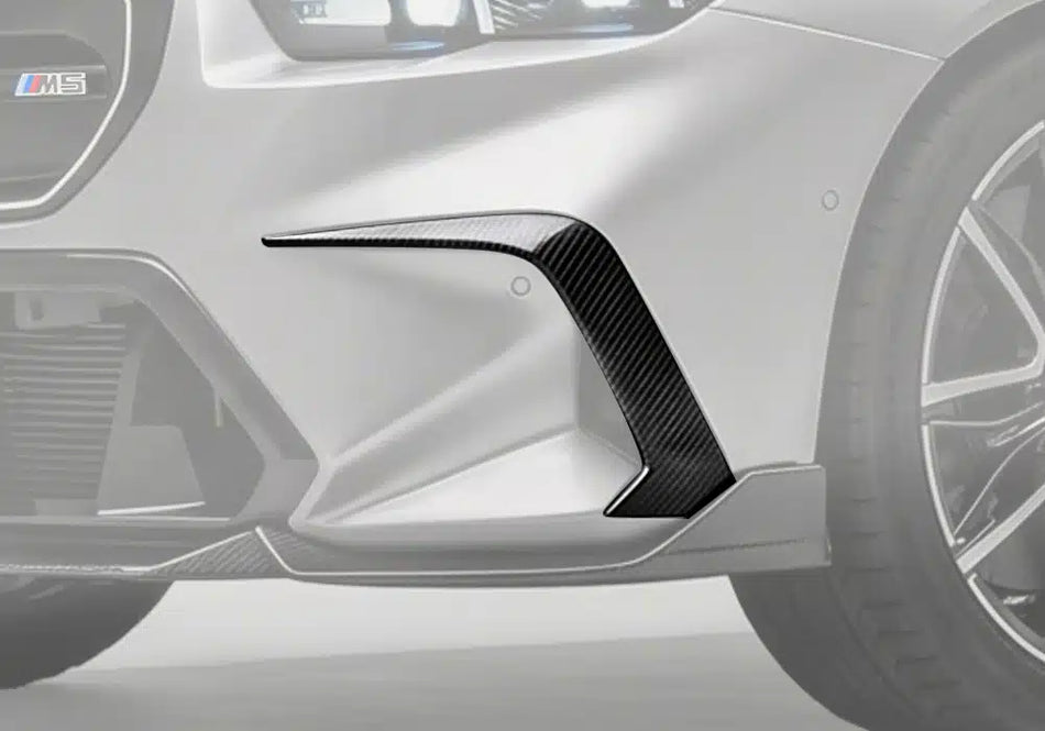 PAKTECHZ - BMW M5 G90 DRY CARBON FIBER FRONT CANARDS