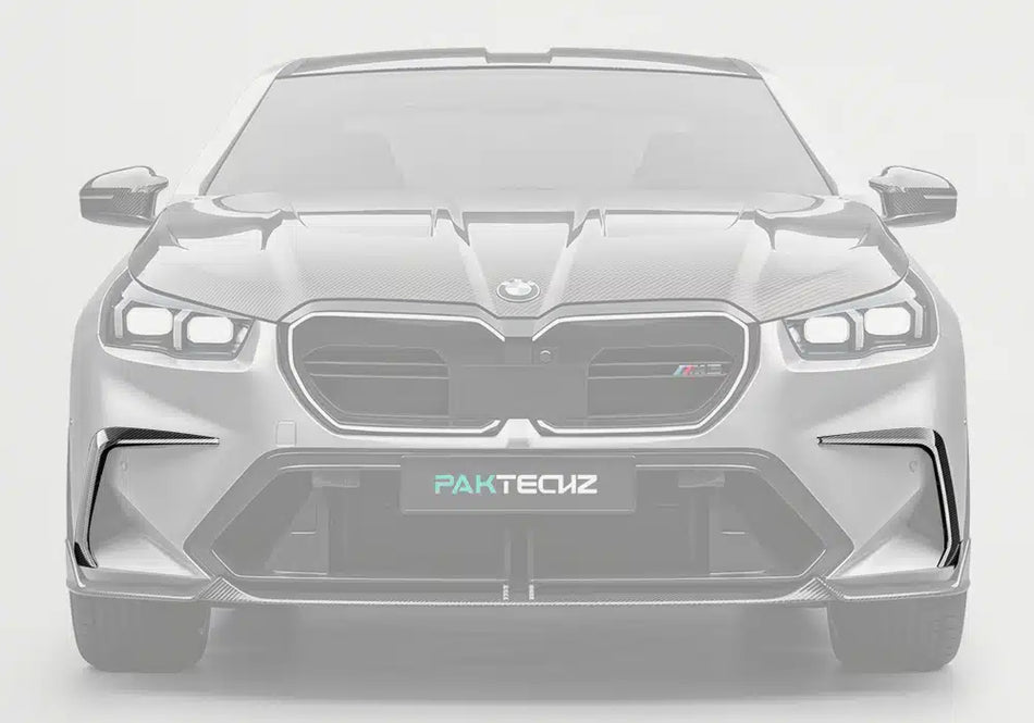 PAKTECHZ - BMW M5 G90 DRY CARBON FIBER FRONT CANARDS