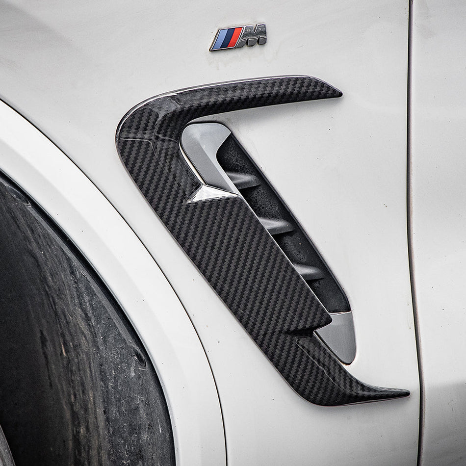 SOOQOO - BMW X3 G01 LCI DRY CARBON FIBRE SIDE FENDER TRIMS