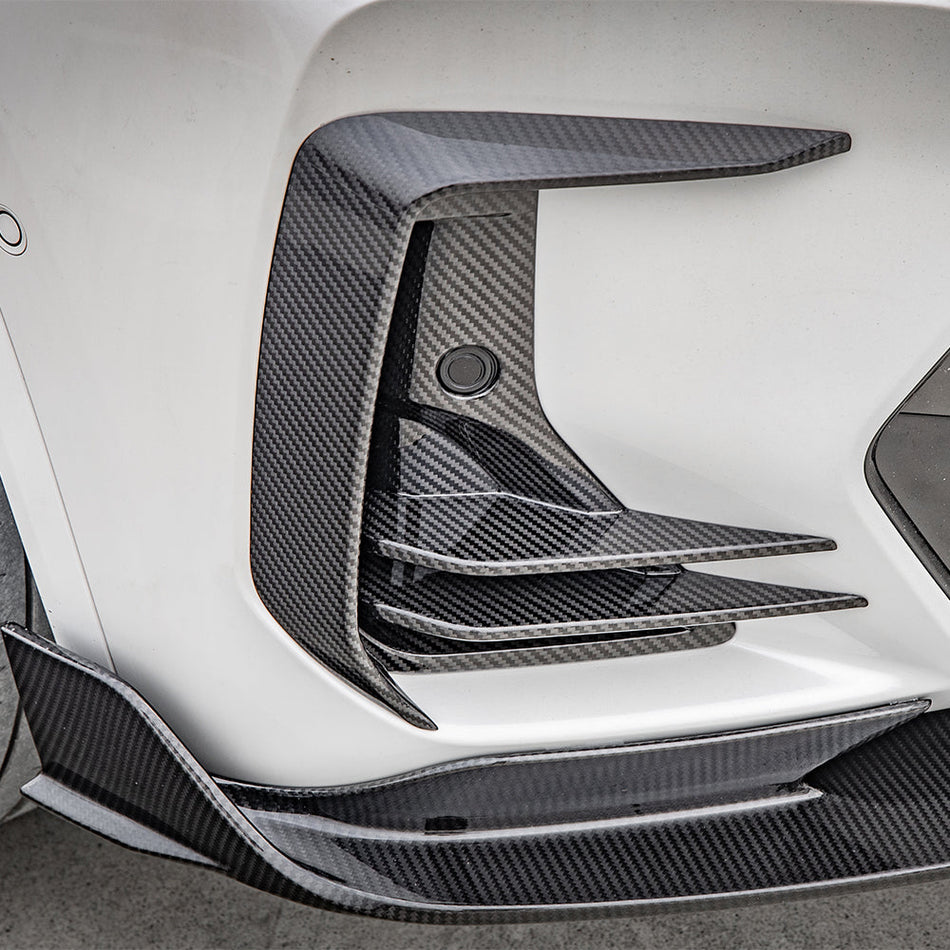 SOOQOO - BMW X3 G01 LCI DRY CARBON FIBRE FRONT VENT TRIMS