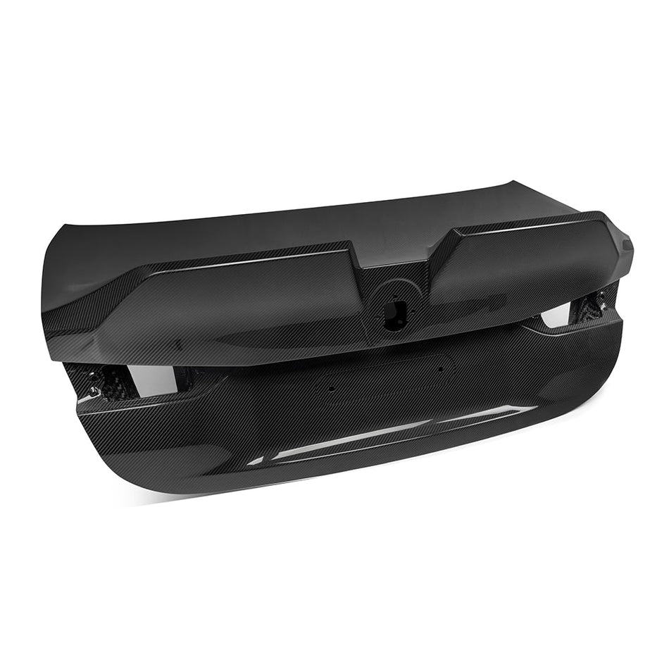 SOOQOO BMW M4 G82 dry carbon fibre rear trunk lid