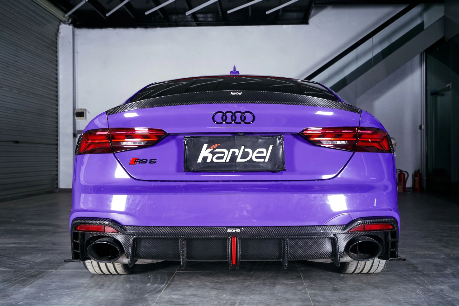 KARBEL - AUDI RS5 / S5 / A5 (B9/ B9.5) DRY CARBON REAR SPOILER KARBEL