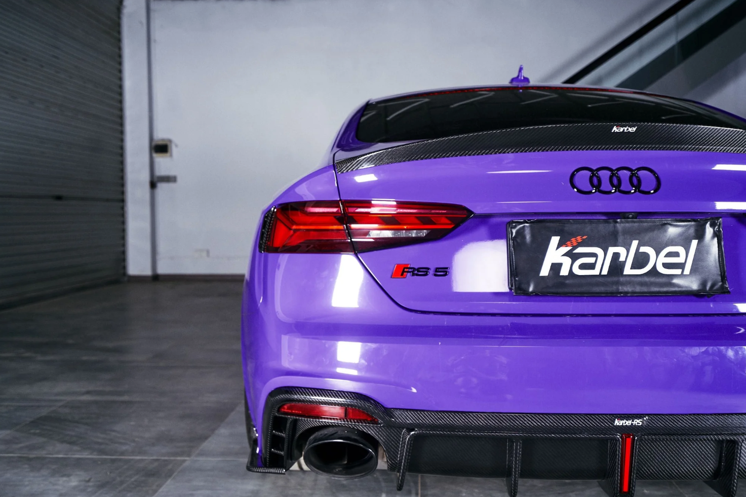 KARBEL - AUDI RS5 / S5 / A5 (B9/ B9.5) DRY CARBON REAR SPOILER KARBEL