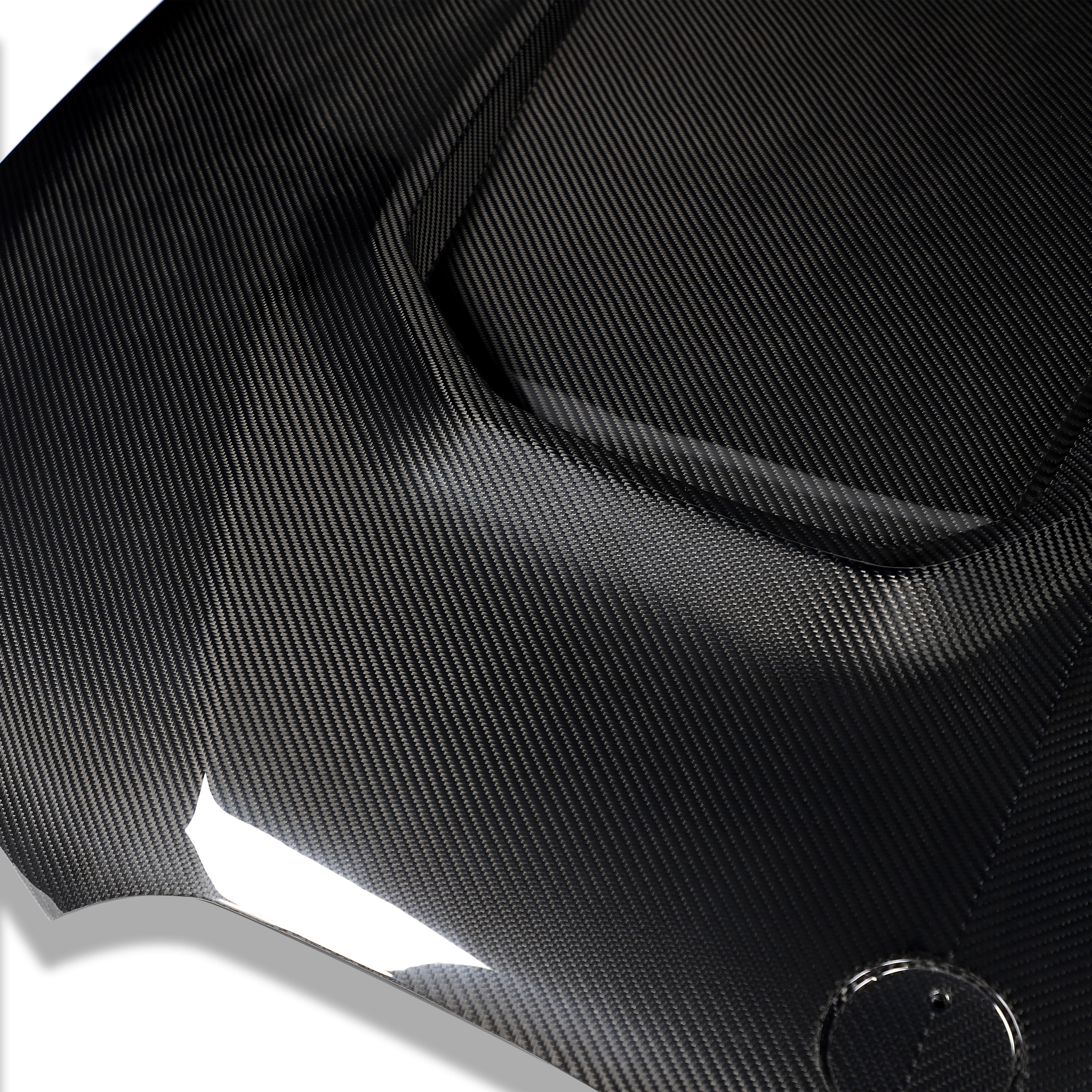 RevozPort BMW X6 carbon fibre bonnet detail