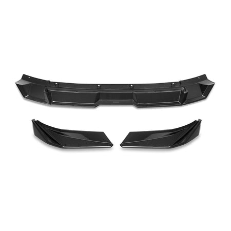 SOOQOO BMW XM G09 carbon fibre front lip detail