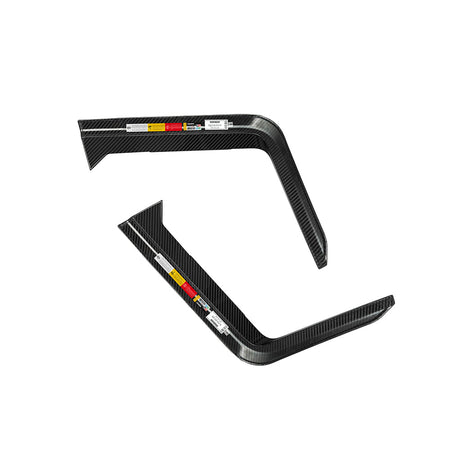 SOOQOO BMW XM G09 carbon fibre rear bumper insert detail