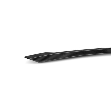 SOOQOO BMW XM G09 carbon fibre rear spoiler detail