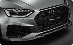 ACHEN CYBE - AUDI A4 / S4 B9.5 CARBON FIBRE FRONT LIP - Aero Carbon UK