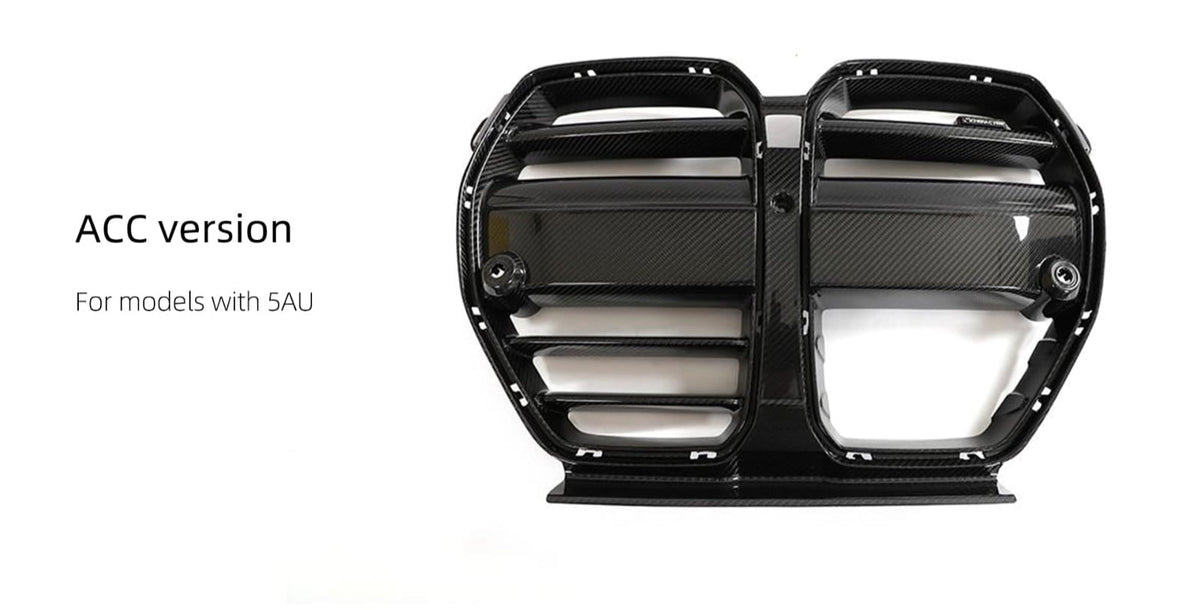 ACHEN CYBE - BMW M3 G80 / M4 G82 DRY CARBON FRONT GRILLE OEM STYLE - Aero Carbon UK