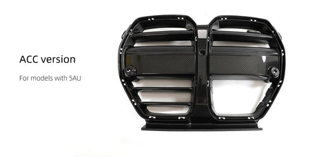 ACHEN CYBE - BMW M3 G80 / M4 G82 DRY CARBON FRONT GRILLE OEM STYLE - Aero Carbon UK