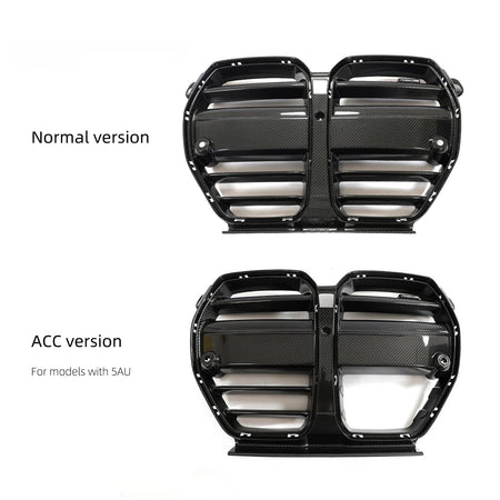 ACHEN CYBE - BMW M3 G80 / M4 G82 DRY CARBON FRONT GRILLE OEM STYLE - Aero Carbon UK