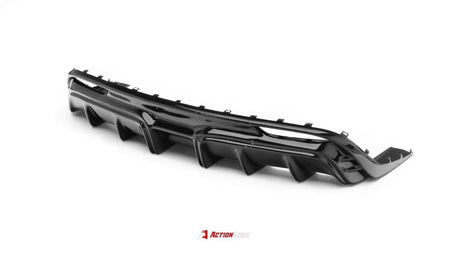AE DESIGN - ACTION AERO TESLA MODEL 3 HIGHLAND 2024+ ABS REAR DIFFUSER - Aero Carbon UK