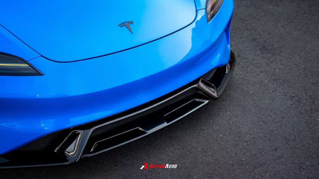 AE DESIGN - ACTION AERO TESLA MODEL 3 HIGHLAND / PERFORMANCE 2024+ ABS FRONT BUMPER & LIP - Aero Carbon UK