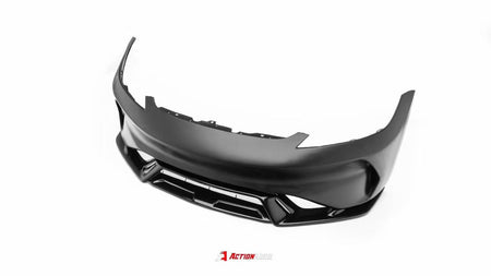 AE DESIGN - ACTION AERO TESLA MODEL 3 HIGHLAND / PERFORMANCE 2024+ ABS FRONT BUMPER & LIP - Aero Carbon UK