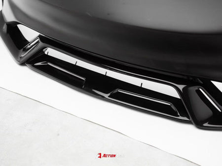 AE DESIGN - ACTION AERO TESLA MODEL 3 HIGHLAND / PERFORMANCE 2024+ ABS FRONT BUMPER & LIP - Aero Carbon UK