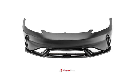 AE DESIGN - ACTION AERO TESLA MODEL 3 HIGHLAND / PERFORMANCE 2024+ ABS FRONT BUMPER & LIP - Aero Carbon UK