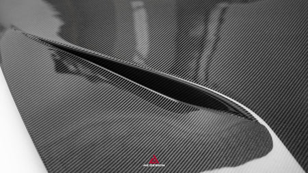 AE DESIGN - ACTION AERO TESLA MODEL 3 HIGHLAND / PERFORMANCE 2024+ CARBON FIBRE HOOD BONNET - Aero Carbon UK