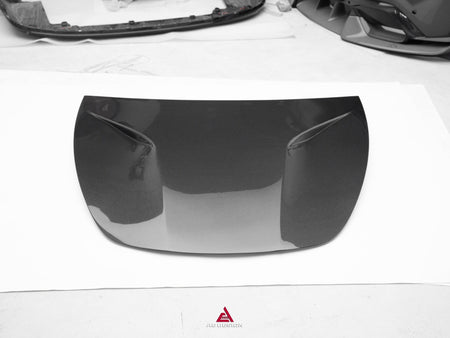 AE DESIGN - ACTION AERO TESLA MODEL 3 HIGHLAND / PERFORMANCE 2024+ CARBON FIBRE HOOD BONNET - Aero Carbon UK