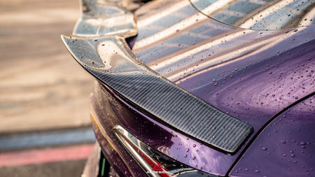 AE DESIGN - ACTION AERO TESLA MODEL 3 HIGHLAND / PERFORMANCE 2024+ DRY CARBON FIBRE REAR LIP SPOILER - Aero Carbon UK