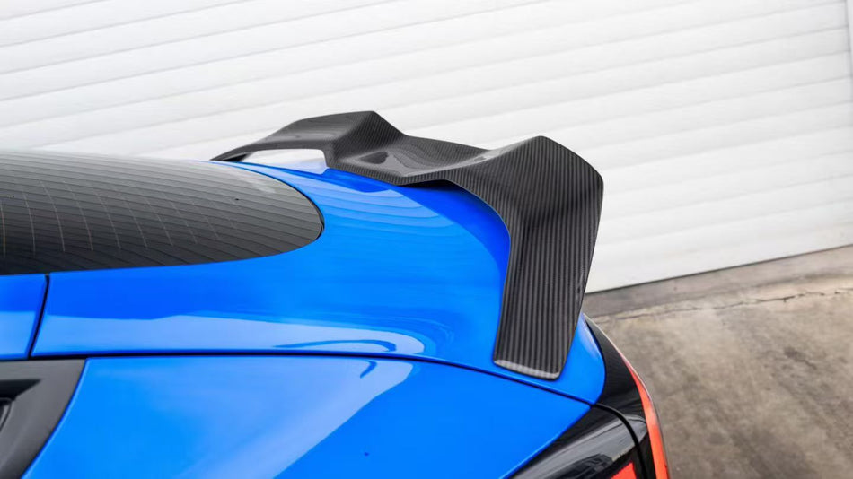 AE DESIGN - ACTION AERO TESLA MODEL 3 HIGHLAND / PERFORMANCE 2024+ DRY CARBON FIBRE REAR LIP SPOILER - Aero Carbon UK