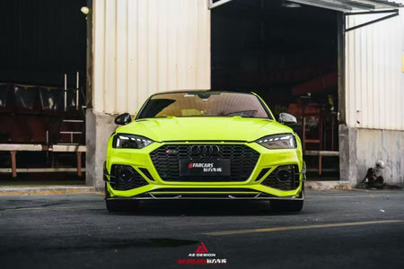 AE DESIGN - AUDI RS5 B9.5 DRY CARBON FIBER FRONT LIP V2 - Aero Carbon UK
