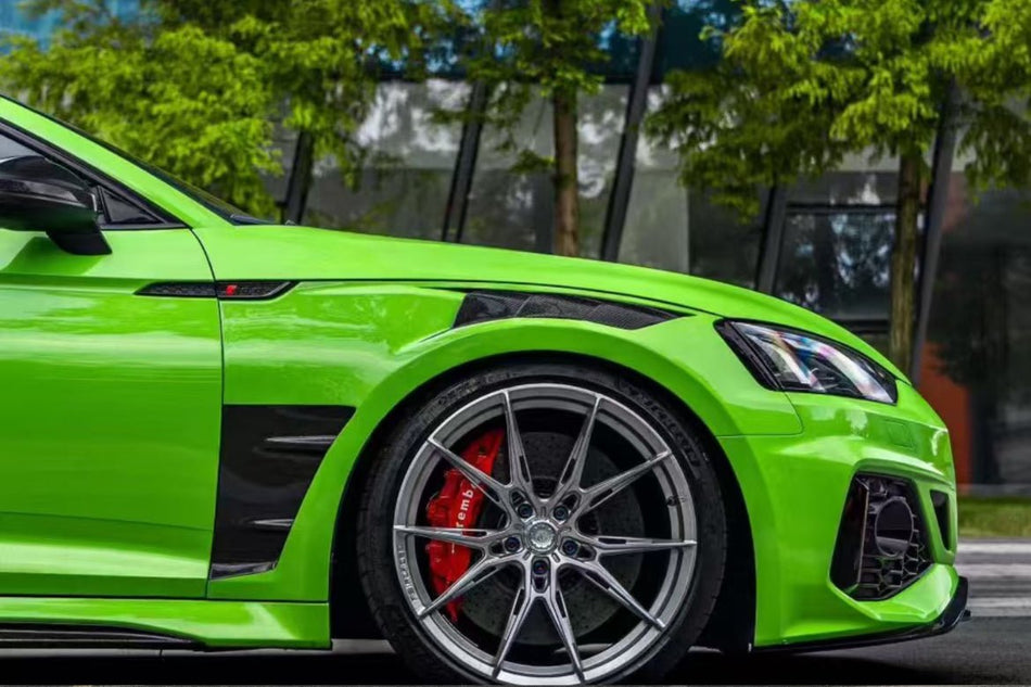 AE DESIGN - AUDI RS5 B9.5 DRY CARBON SIDE FENDERS - Aero Carbon UK